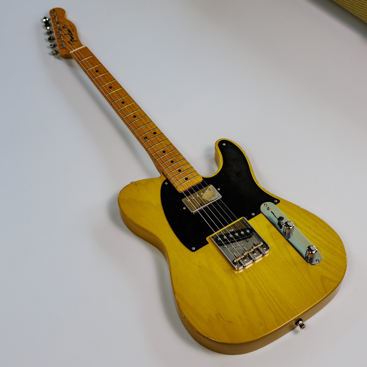 RARE Fender "Tele-bration" Limited Edition 60th Anniversary Vintage Hot Rod '52 Telecaster with Seymour Duncan '59 Humbucker, Maple Fretboard 2011 - Butterscotch Blonde