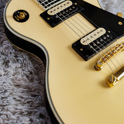 Epiphone Les Paul Custom Blackback PRO 2014 - 2019 - Antique Ivory