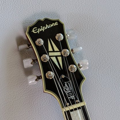 Epiphone Ace Frehley Signature "Budokan" Les Paul Custom 2012 - Faded Cherry Sunburst