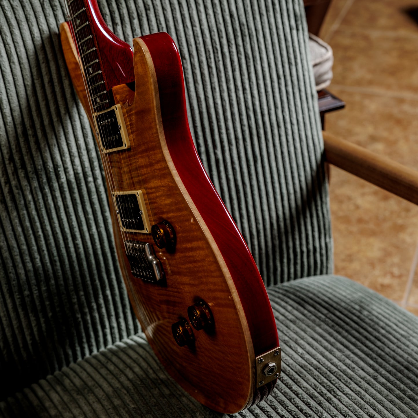 PRS Custom 24 10-Top 1996 - Amber
