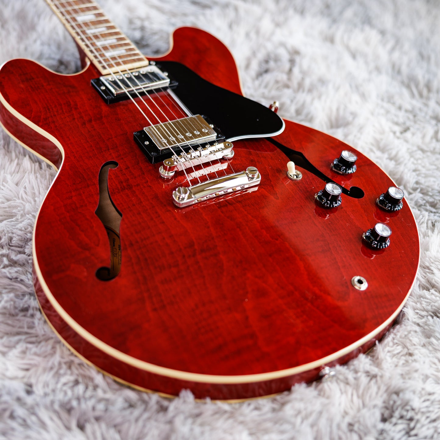 Gibson ES-335 Block 2024 - Figured Sixties Cherry