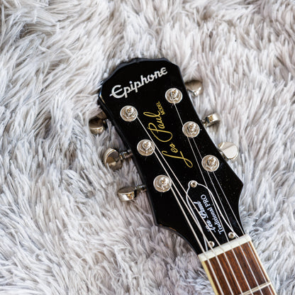 STUNNING Epiphone Les Paul Traditional Pro 2014 - Aqua Blue Satin