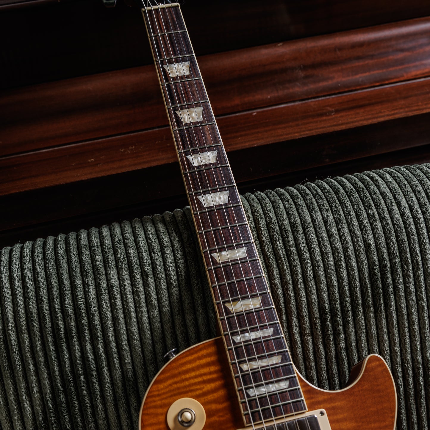 Gibson Kirk Hammett "Greeny” Les Paul Standard﻿﻿ 2023 - Present - Greeny Burst