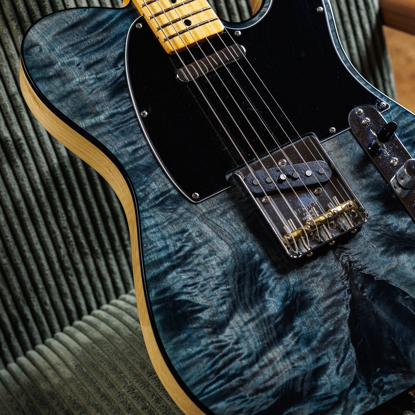 Fender Rarities Series Quilt Maple Top American Original '60s Telecaster with Maple Fretboard 2019 - Blue Cloud Burst