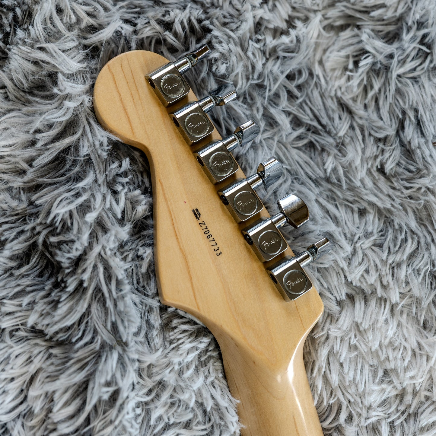 Fender American Series VG Stratocaster with Maple Fretboard 2007 - Black