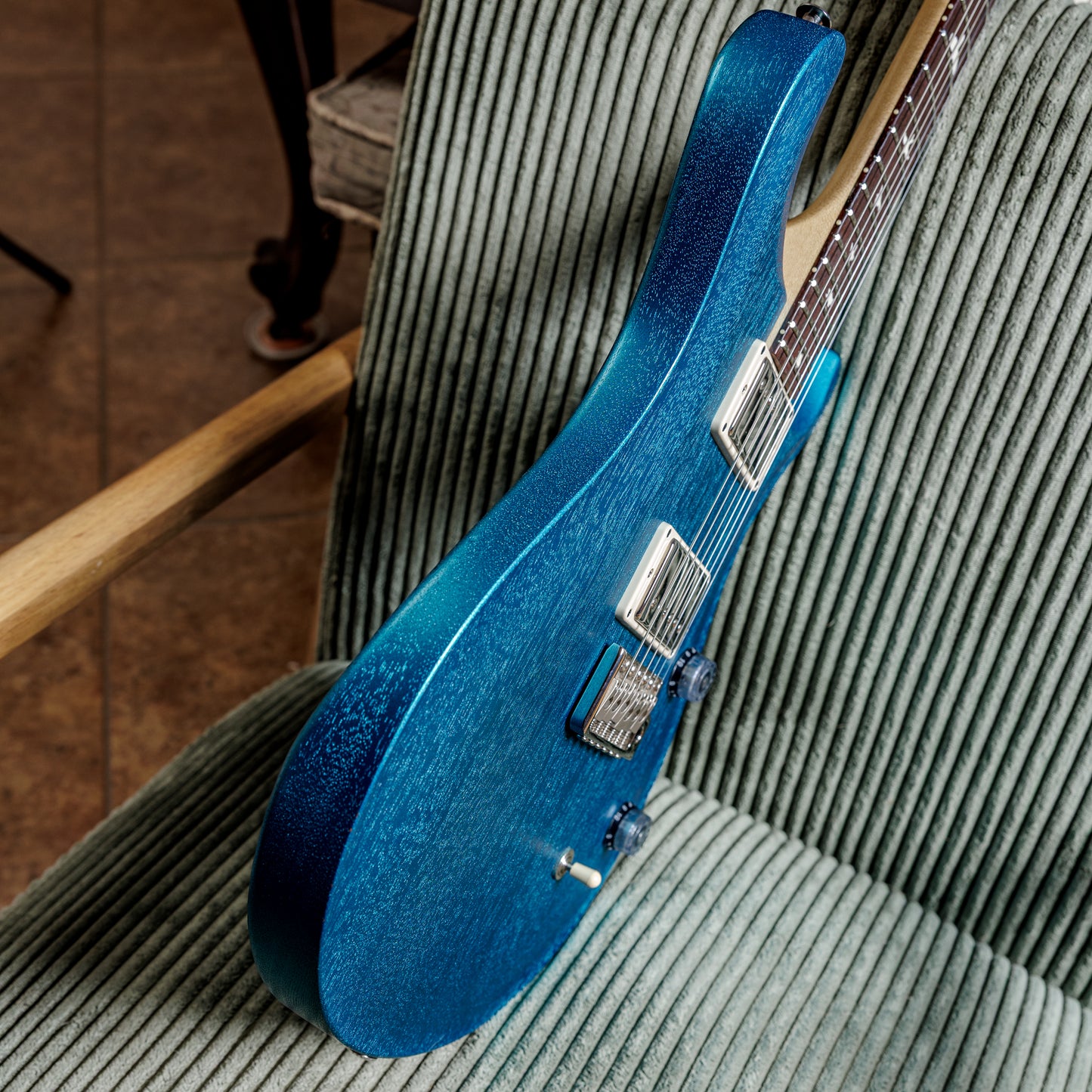 PRS Special Order CE 24 Satin Nitro 2022 - Aquamarine
