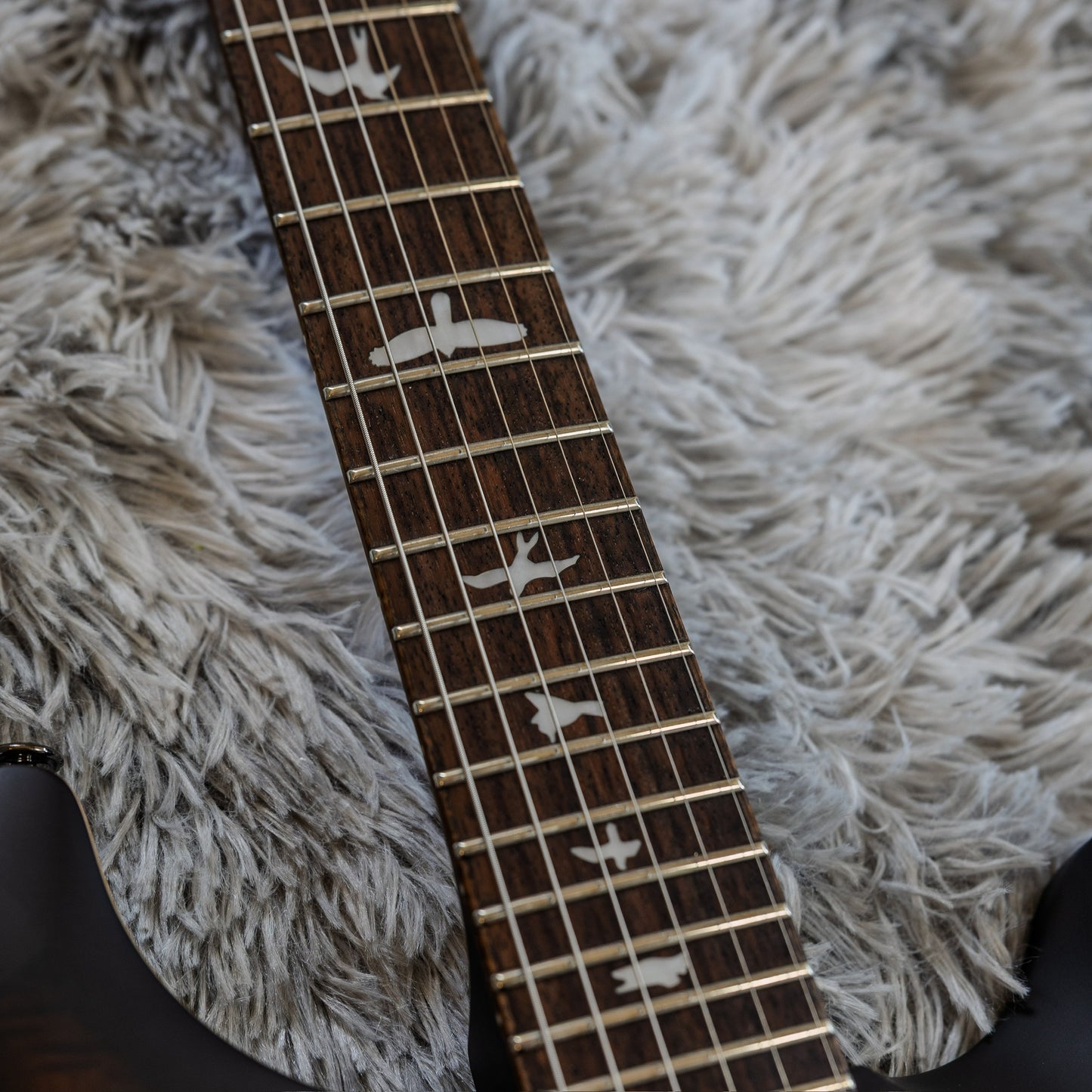 Minty PRS SE Custom 24-08 Poplar Burl Limited Edition 2025 - Charcoal Cherry Midnight Burst