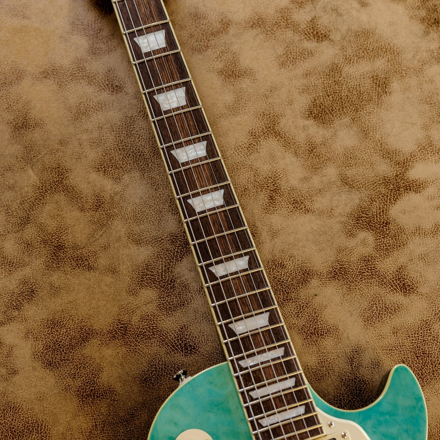 Epiphone Les Paul Standard '60s Quilt Top 2021 - 2025 - Transparent Blue