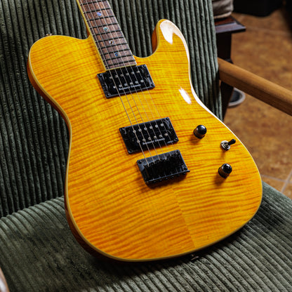 Fender Special Edition Custom Telecaster FMT HH with Laurel Fretboard 2019 - Present - Amber