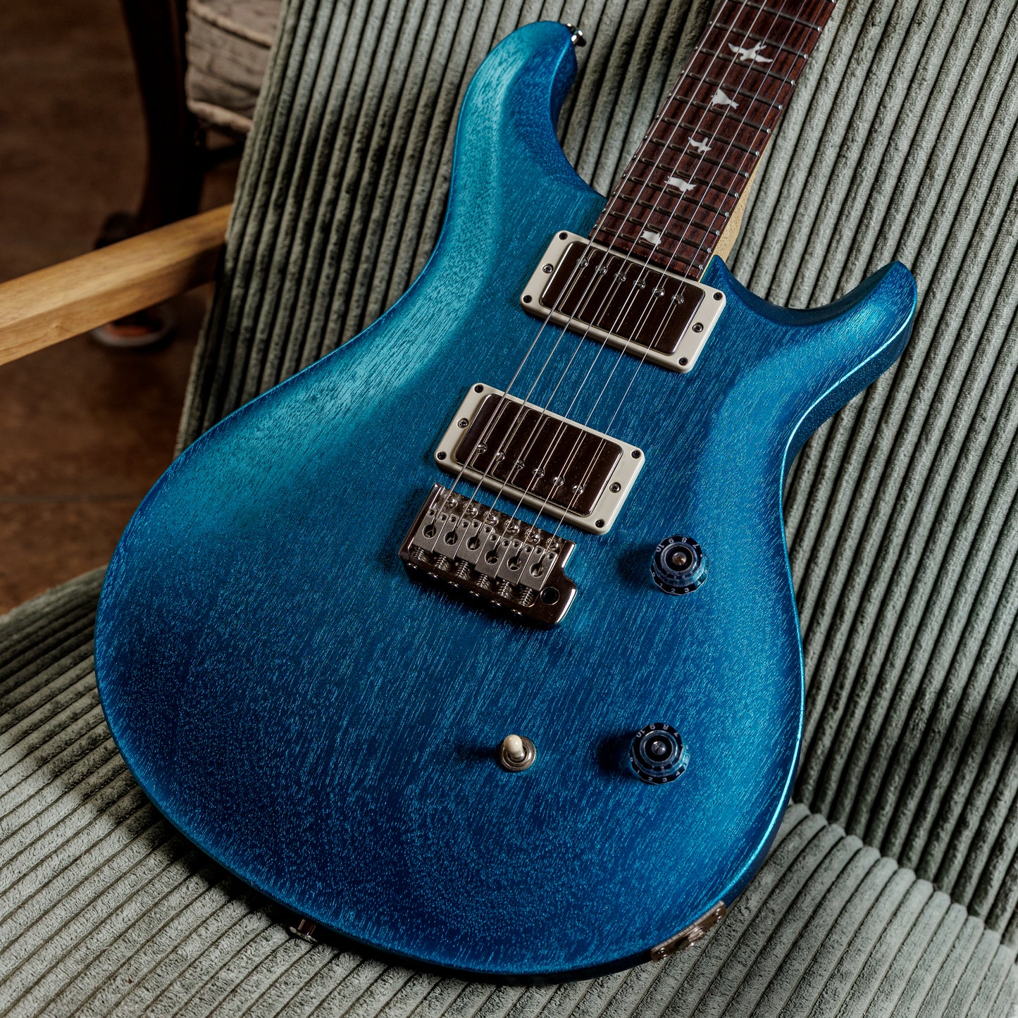 PRS Special Order CE 24 Satin Nitro 2022 - Aquamarine