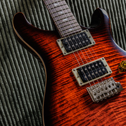 PRS SE Custom 24 2025 - 2026 - Orange Tiger Smokeburst