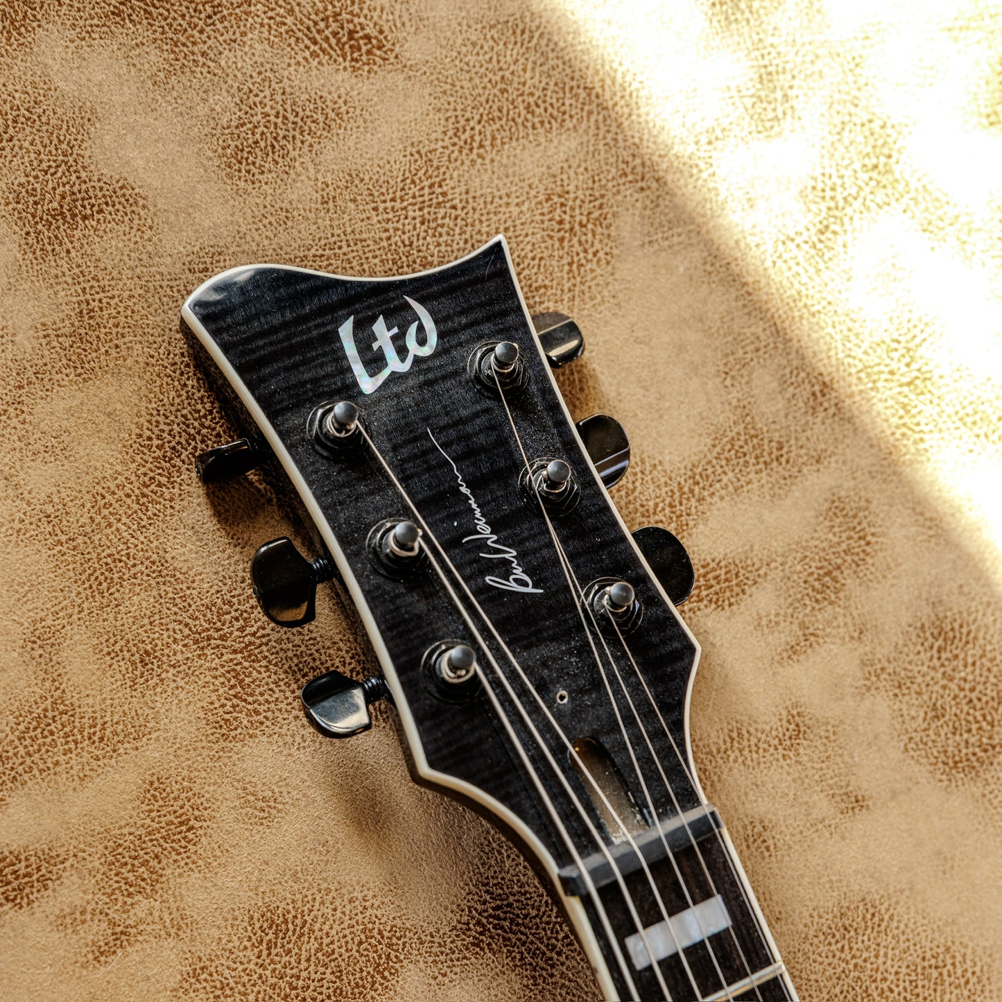 ESP LTD BW-1 ET Ben Weinman Signature 2014 - Present - See Thru Black