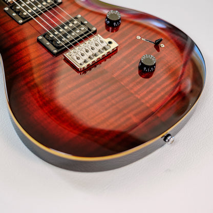 PRS SE Custom 24 2018 - 2019 - Fire Red Burst