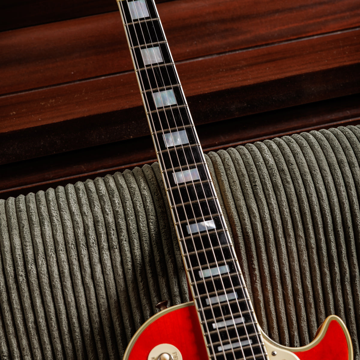 Epiphone Ace Frehley Signature "Budokan" Les Paul Custom 2012 - Faded Cherry Sunburst