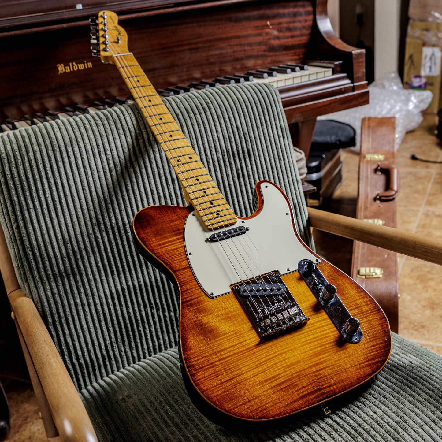 Fender American Select Telecaster with Maple Fretboard 2012 - Violin Burst