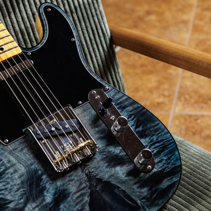 Fender Rarities Series Quilt Maple Top American Original '60s Telecaster with Maple Fretboard 2019 - Blue Cloud Burst