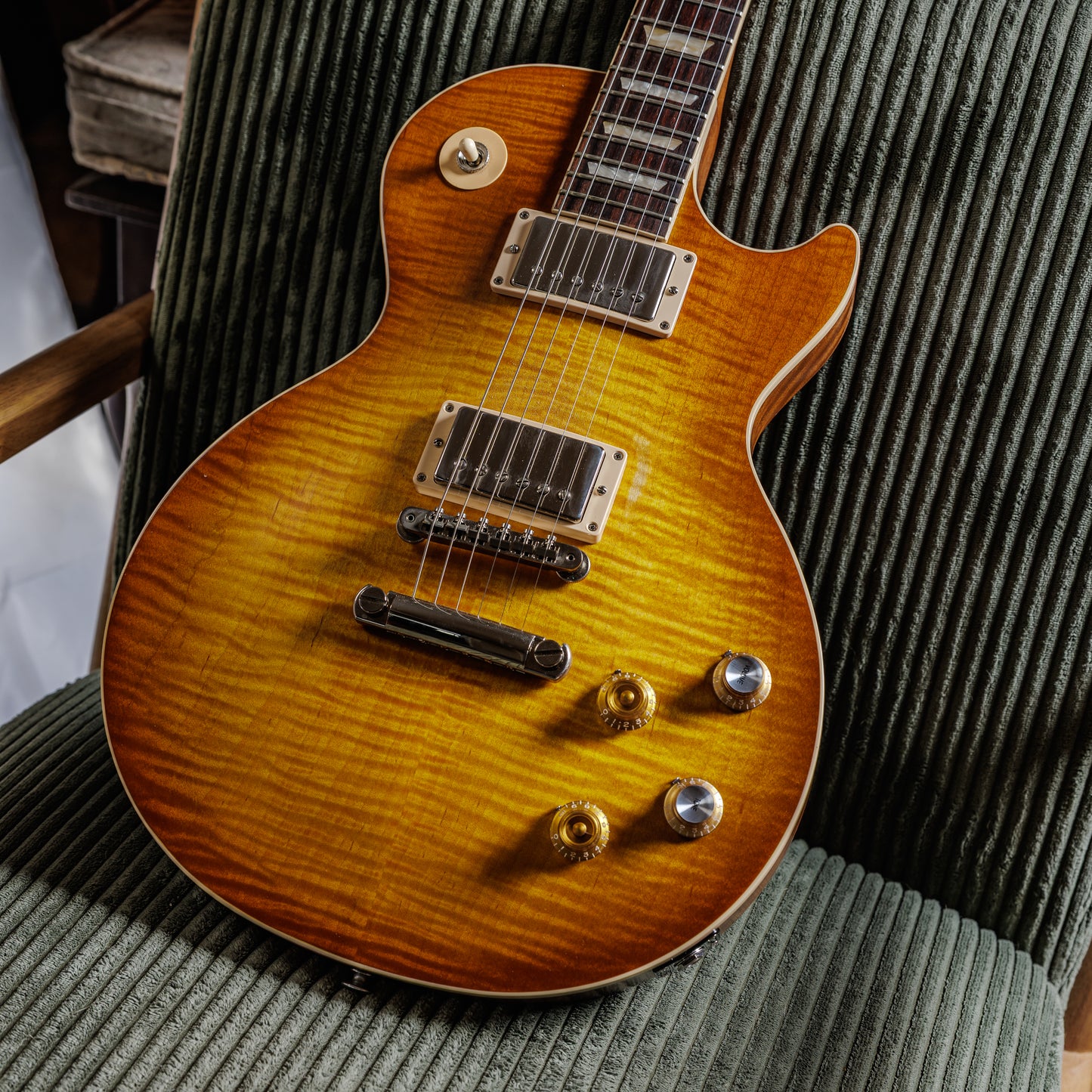 Gibson Kirk Hammett "Greeny” Les Paul Standard﻿﻿ 2023 - Present - Greeny Burst