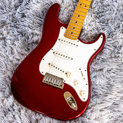Fender American Standard Stratocaster with Maple Fretboard 1991 - Frost Red