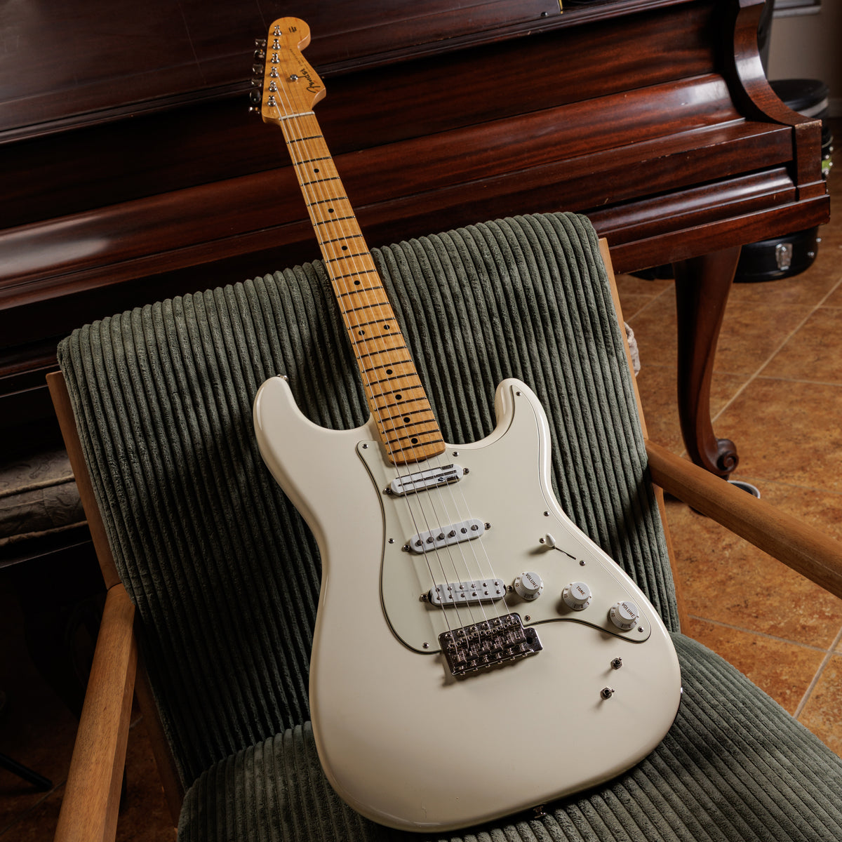 Fender Ed O'Brien Artist Series Signature EOB Stratocaster 2018 - Olympic White