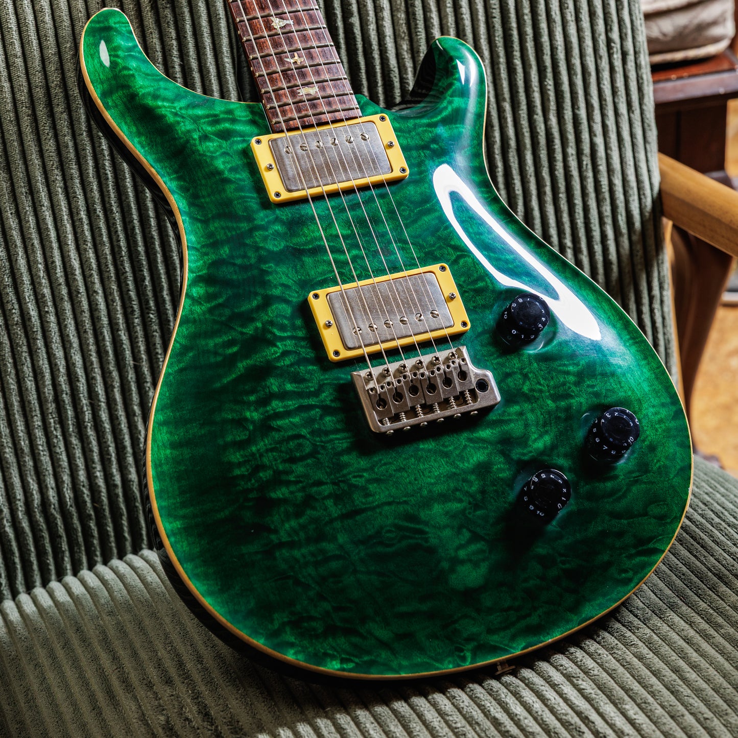 PRS Custom 22 Tremolo 10-Top 2006 - Emerald Green