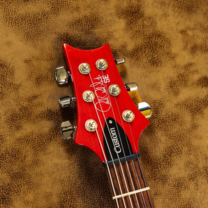 PRS SE Custom 24 Quilt 2025 - Present - Charcoal Cherry Burst