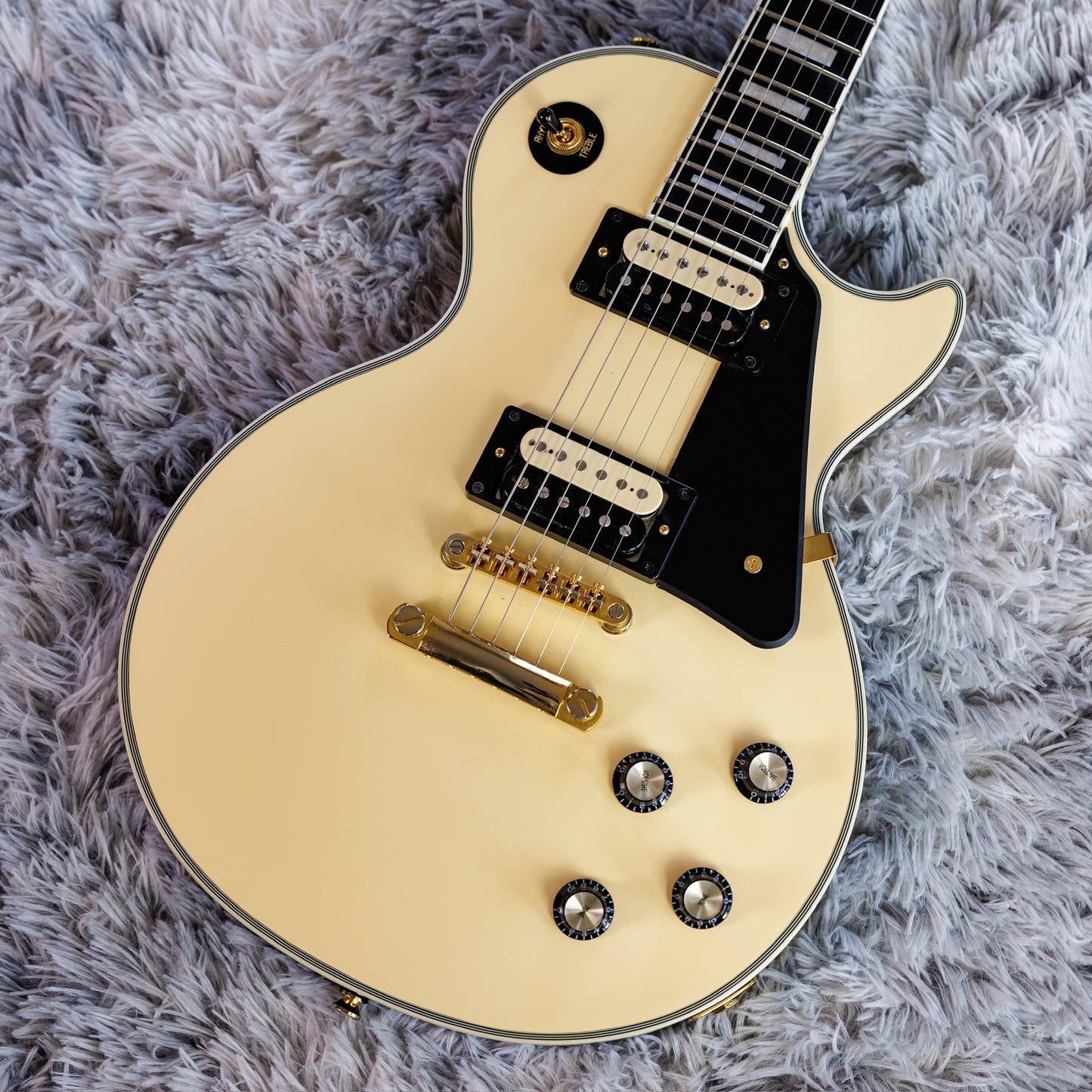 Epiphone Les Paul Custom Blackback PRO 2014 - 2019 - Antique Ivory