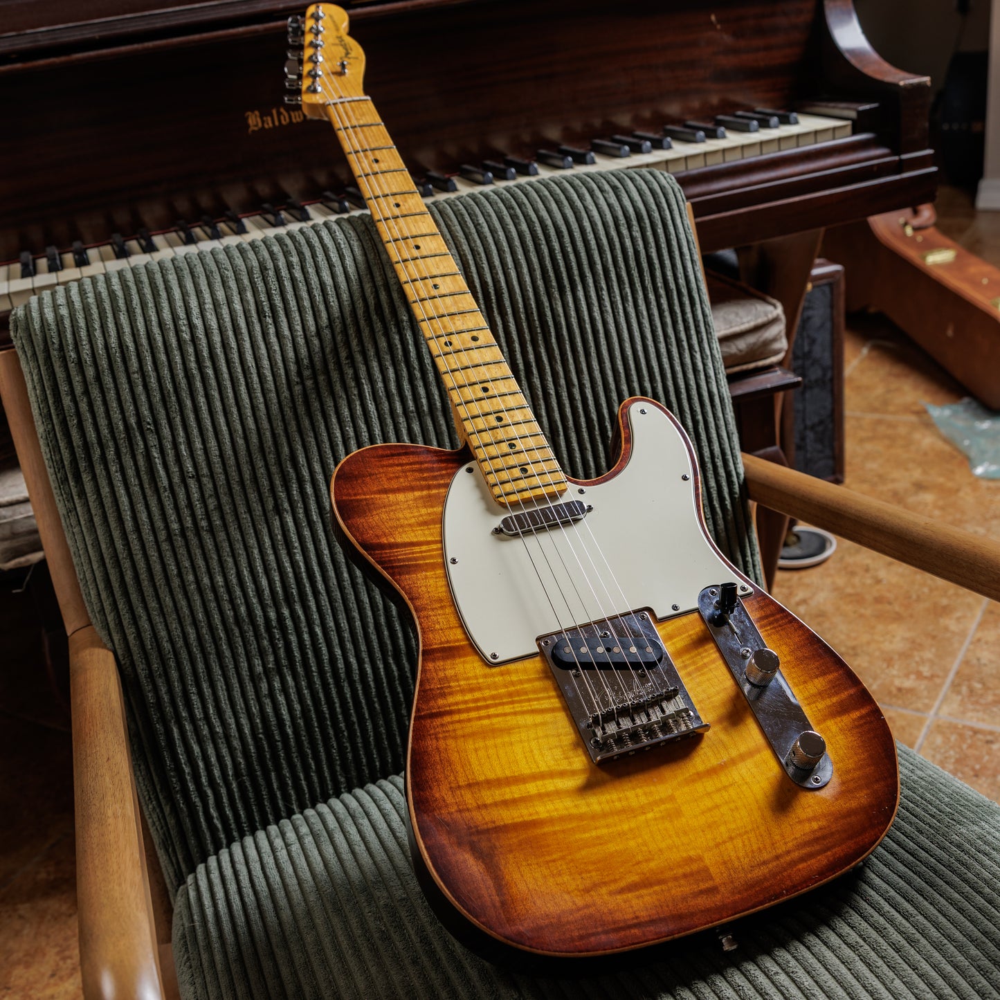 Fender American Select Telecaster with Maple Fretboard 2012 - Violin Burst