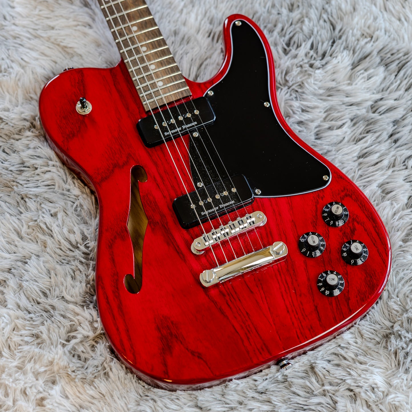 Fender Jim Adkins JA-90 Artist Series Signature Telecaster 2009 - 2019 - Crimson Transparent