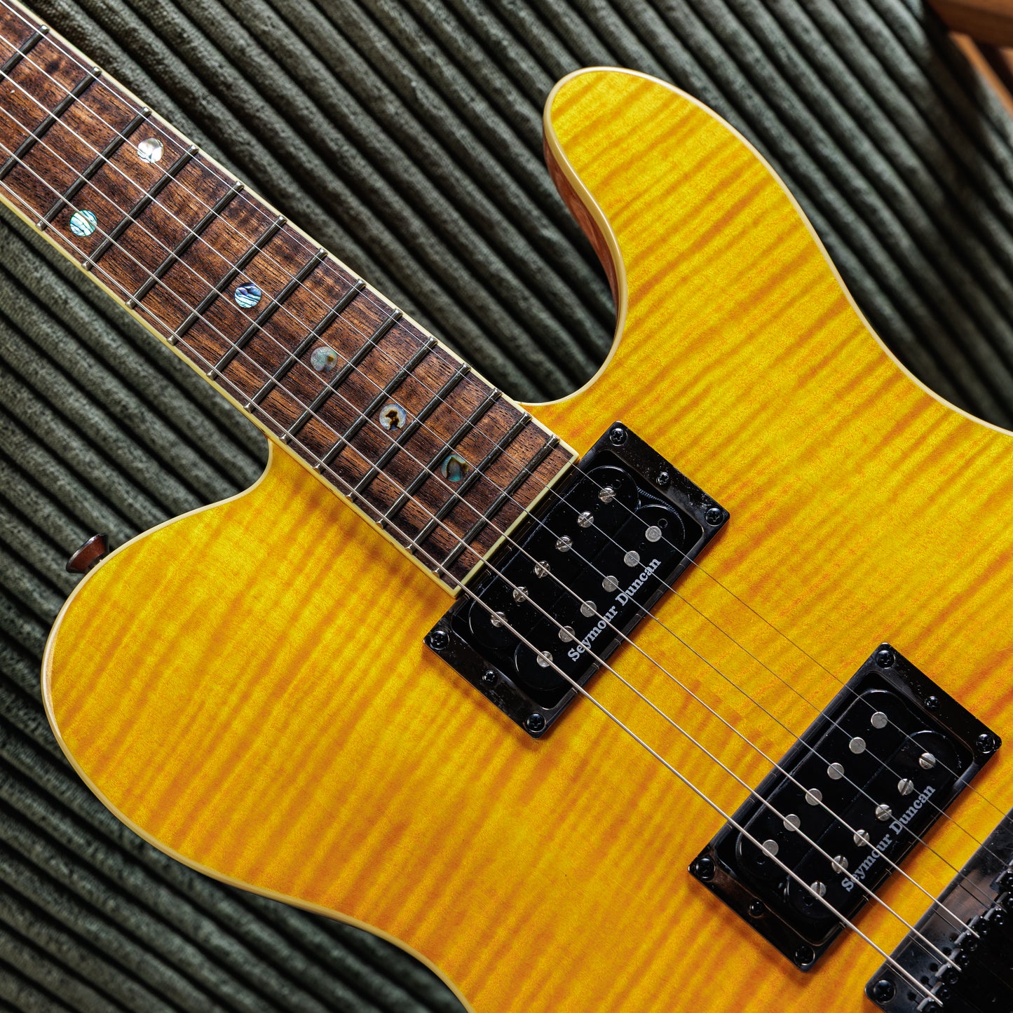 Fender Special Edition Custom Telecaster FMT HH with Laurel Fretboard 2019 - Present - Amber