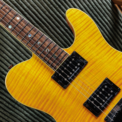 Fender Special Edition Custom Telecaster FMT HH with Laurel Fretboard 2019 - Present - Amber