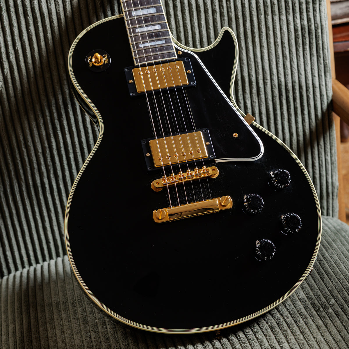Gibson Custom Shop Historic 2-Pickup '57 Les Paul Custom Black Beauty Reissue 2010 - Ebony VOS