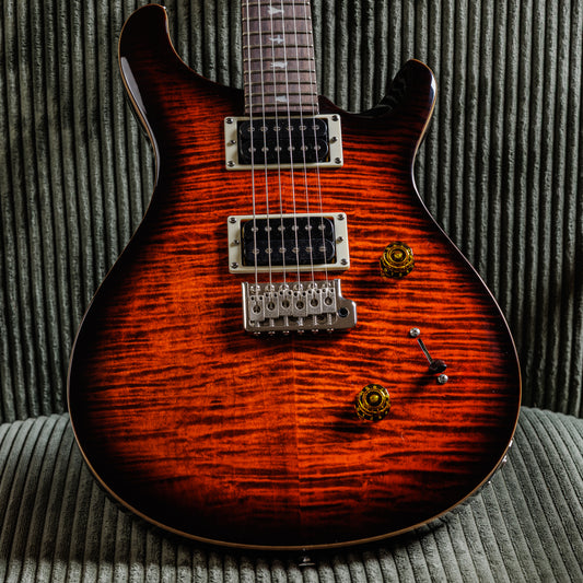 PRS SE Custom 24 2025 - 2026 - Orange Tiger Smokeburst