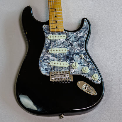1998 Fender Standard Stratocaster – Black Maple Neck | Upgraded Pickguard | MIM
