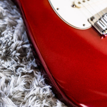 Fender American Standard Stratocaster with Maple Fretboard 1991 - Frost Red