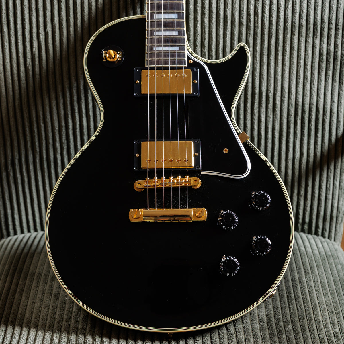 Gibson Custom Shop Historic 2-Pickup '57 Les Paul Custom Black Beauty Reissue 2010 - Ebony VOS