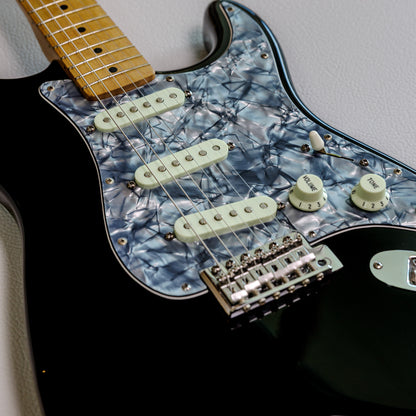 1998 Fender Standard Stratocaster – Black Maple Neck | Upgraded Pickguard | MIM