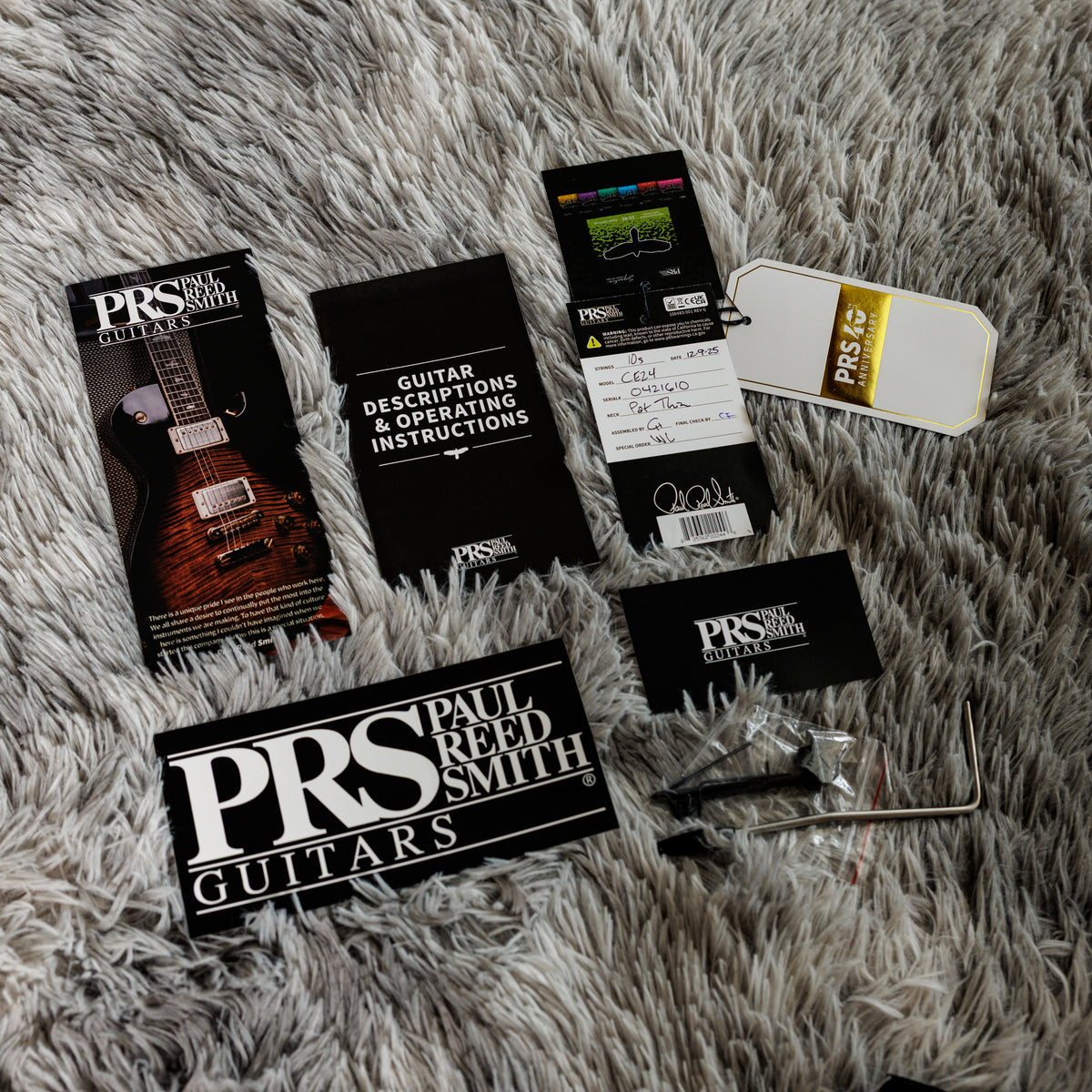 PRS CE 24 Wood Library Quilt Top