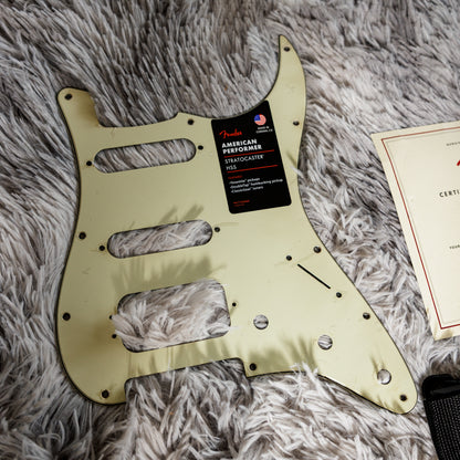 Fender American Performer Stratocaster HSS with Maple Fretboard 2022 - Satin Surf Green