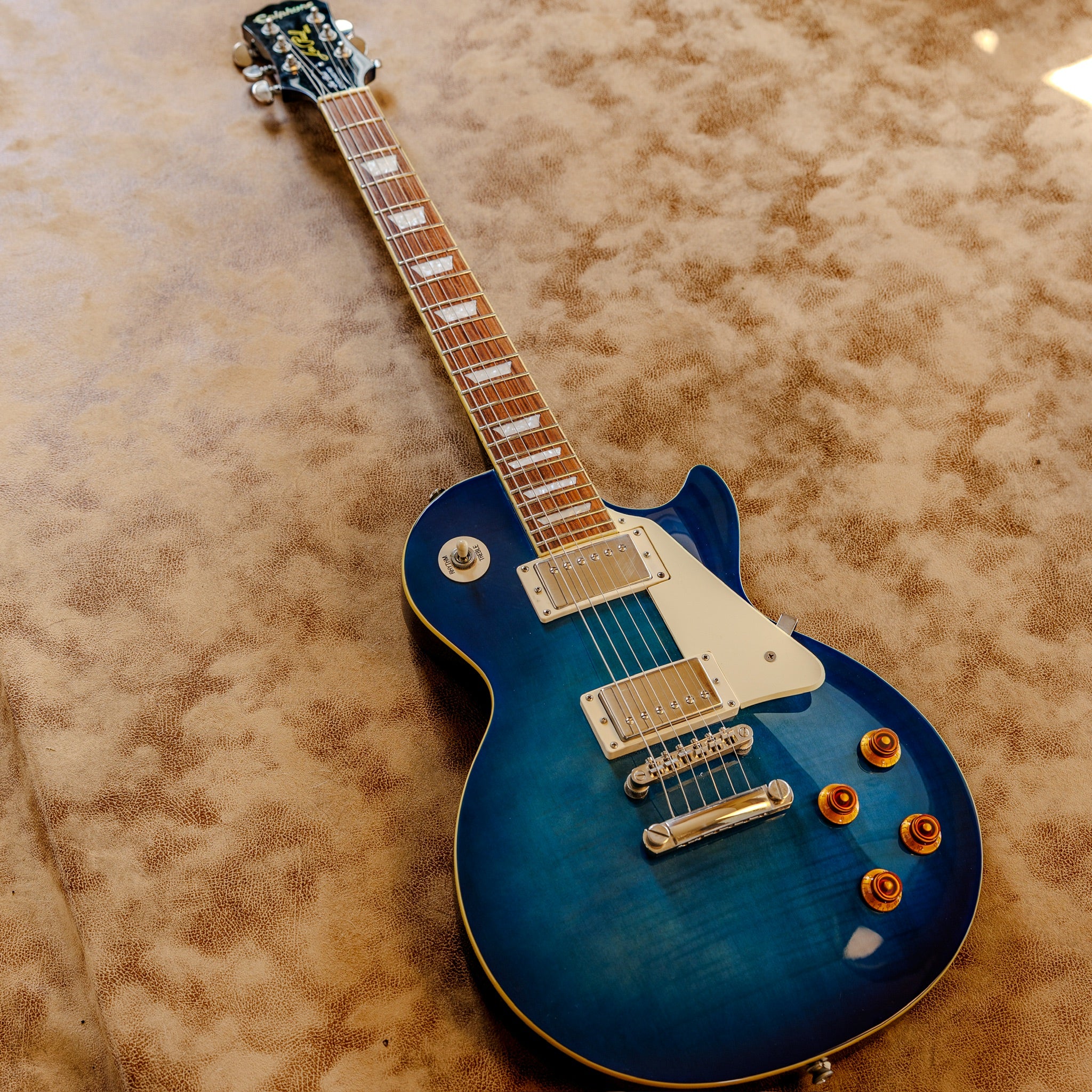 Epiphone Les Paul Standard Plus Top PRO 2012 - 2019 - Translucent