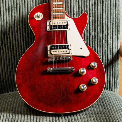 Gibson Les Paul Traditional Pro V Satin 2019 - Satin Wine Red