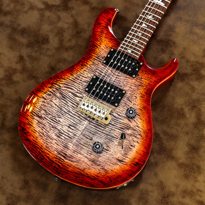 PRS SE Custom 24 Quilt 2025 - Present - Charcoal Cherry Burst
