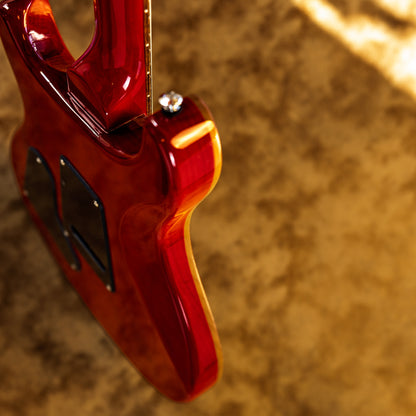 PRS SE Custom 24 Quilt 2025 - Present - Charcoal Cherry Burst