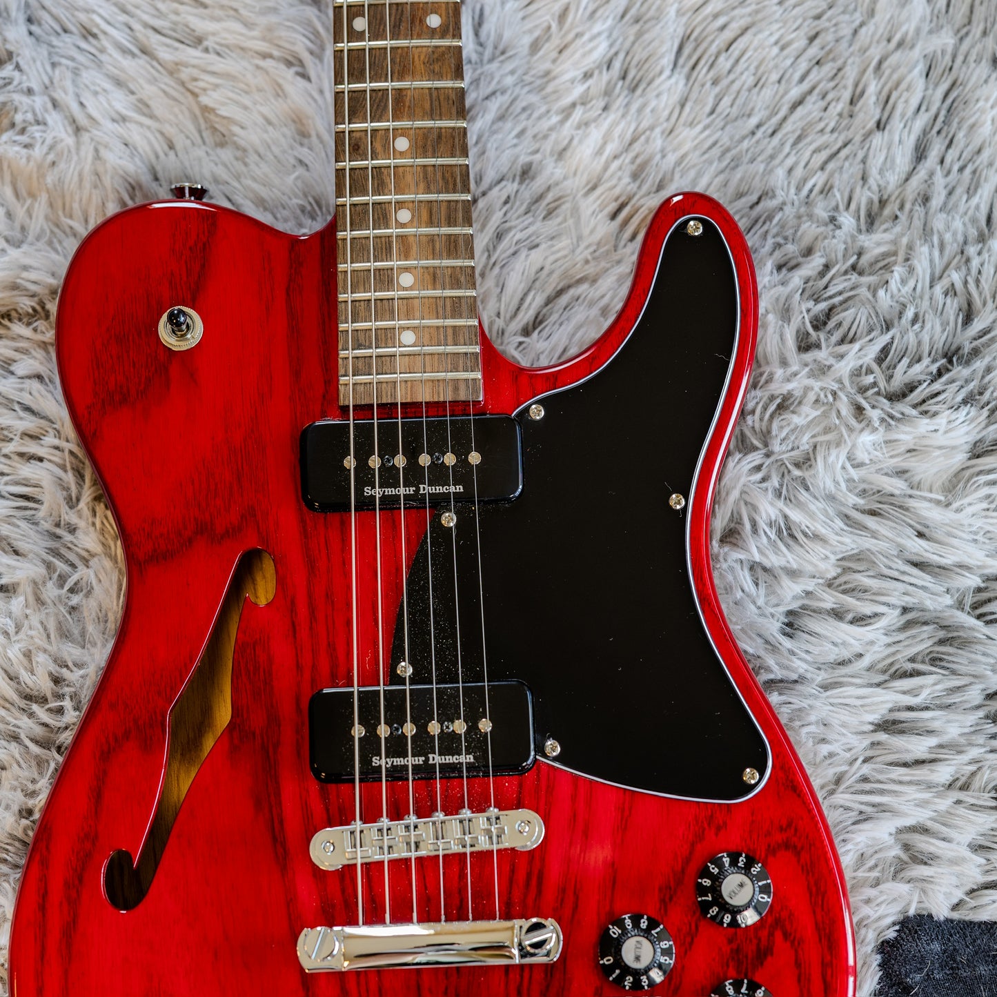 Fender Jim Adkins JA-90 Artist Series Signature Telecaster 2009 - 2019 - Crimson Transparent