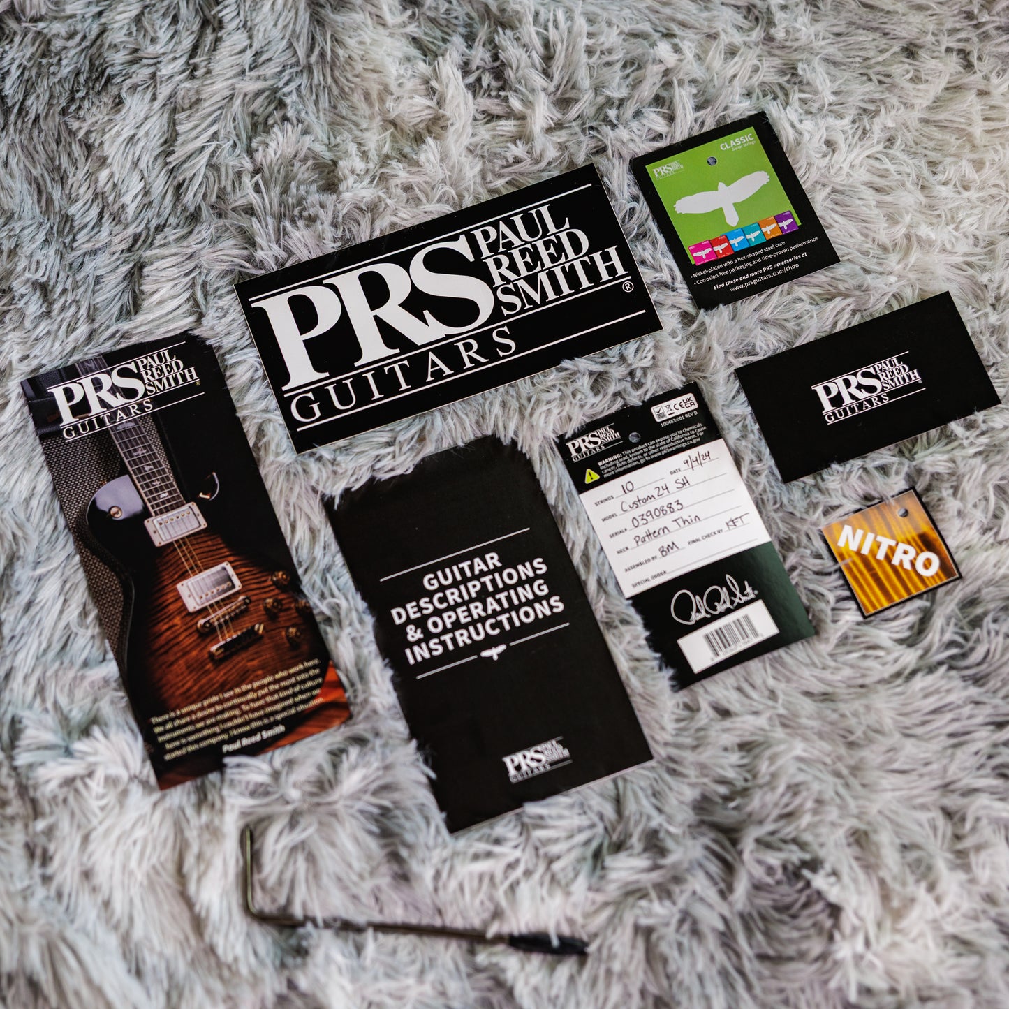 PRS Custom 24 Semi-Hollow Wood Library