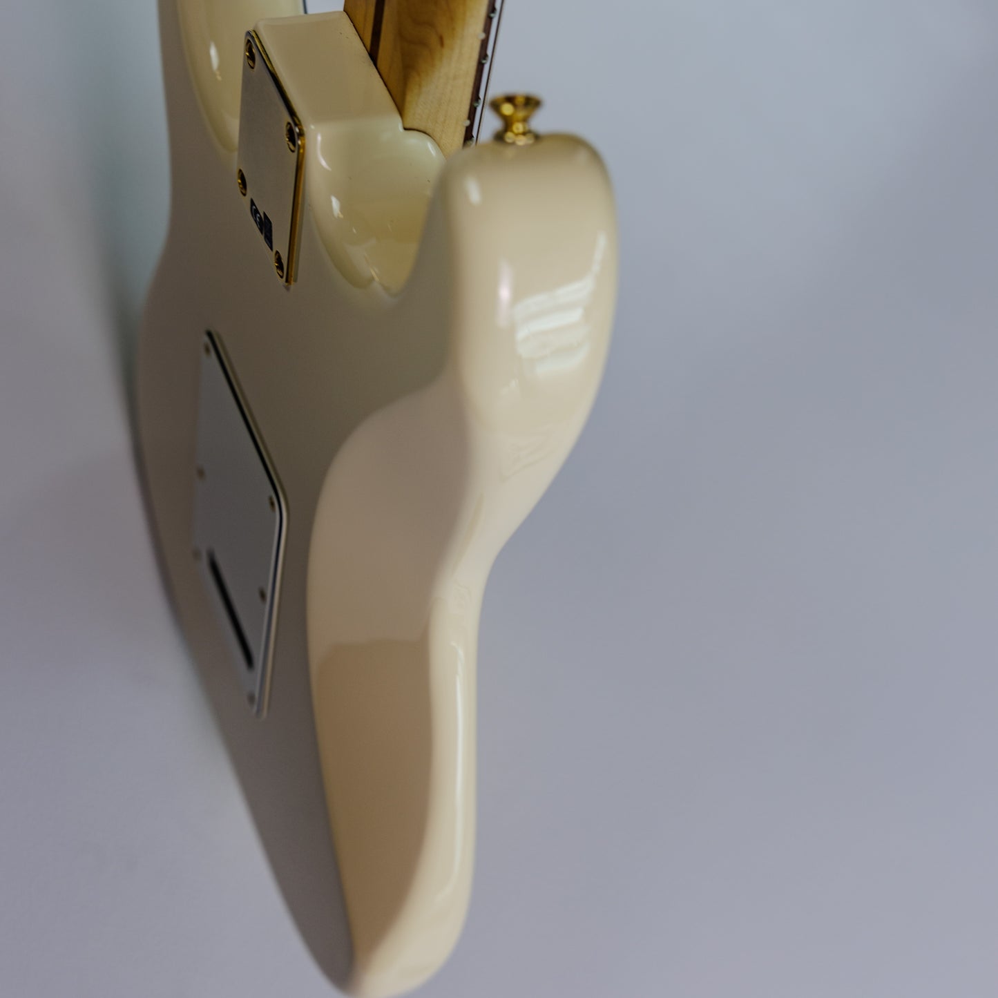 Fender FSR Mahogany Blacktop Stratocaster HHH 2019 - Olympic White