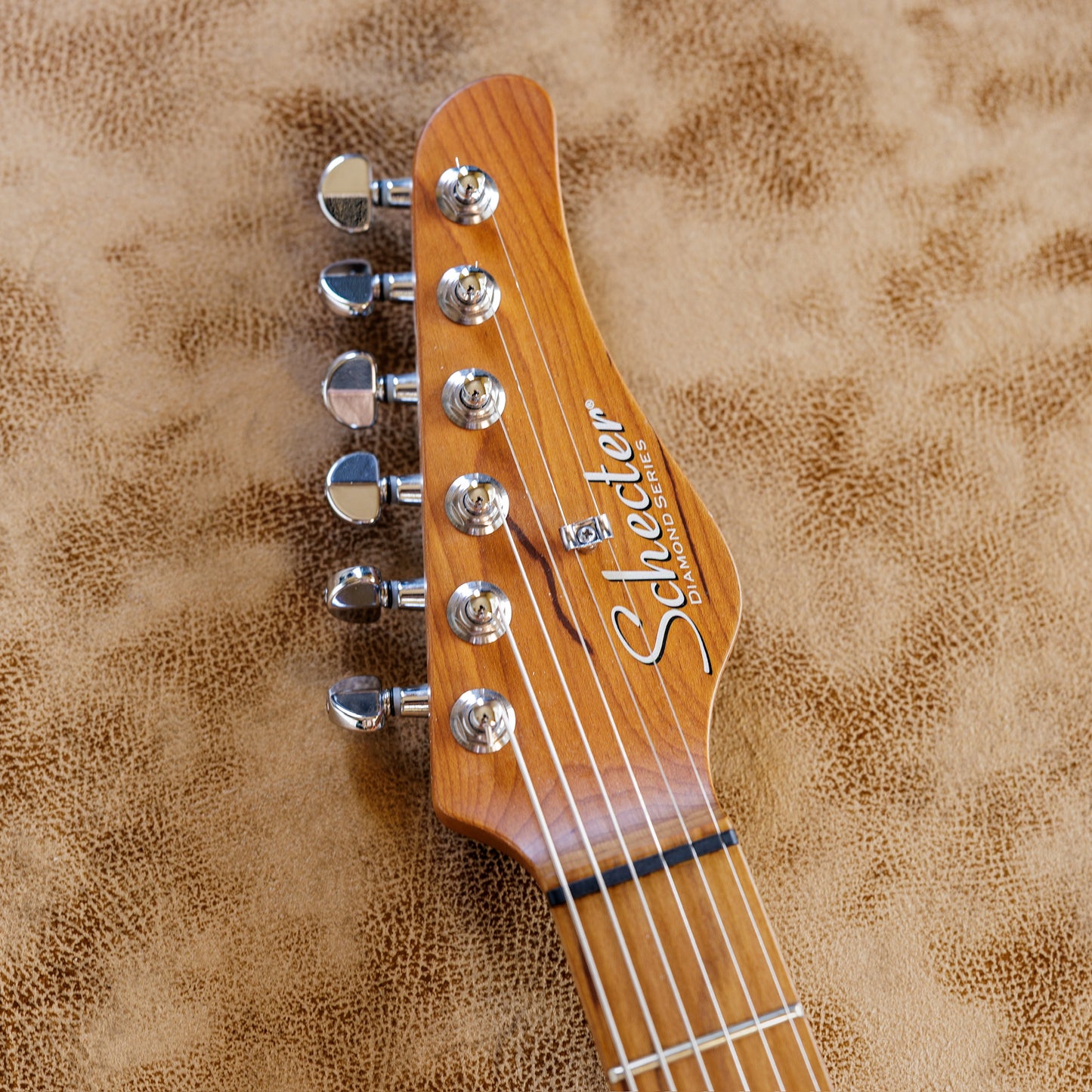 Schecter Nick Johnston Traditional with Roasted Maple Fretboard 2020 - Present - Atomic Orange
