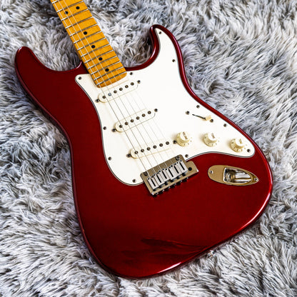 Fender American Standard Stratocaster with Maple Fretboard 1991 - Frost Red