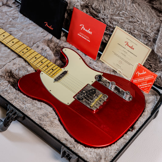 Fender American Professional Telecaster with Maple Fretboard 2017 - 2019 - Candy Apple Red