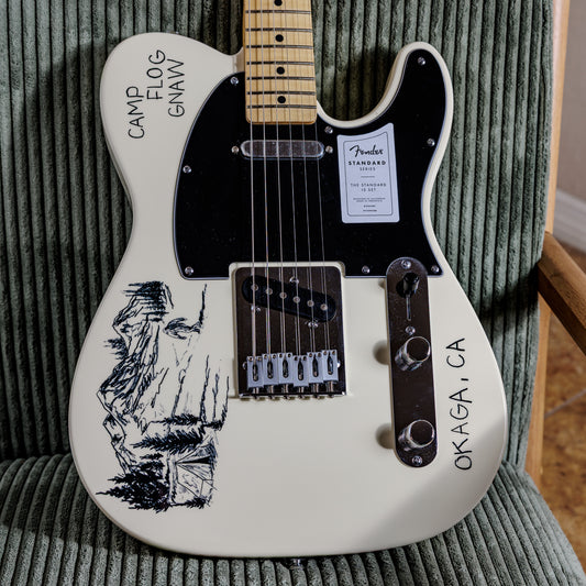 Fender Tyler, The Creator Signature Camp Flog Gnaw Standard Telecaster 2025 - Olympic White
