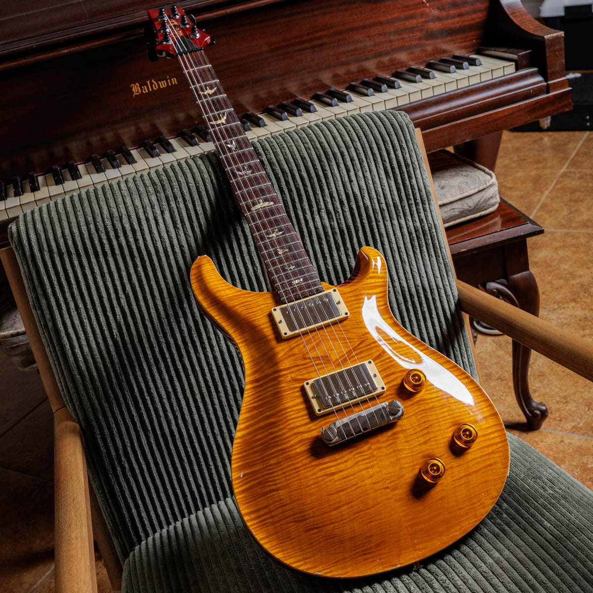 PRS Custom 22 Stoptail 10-Top 1999 - Vintage Yellow